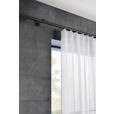 VORHANGSTANGENSET 120 cm  - Schwarz, Basics, Metall (120cm) - Homeware