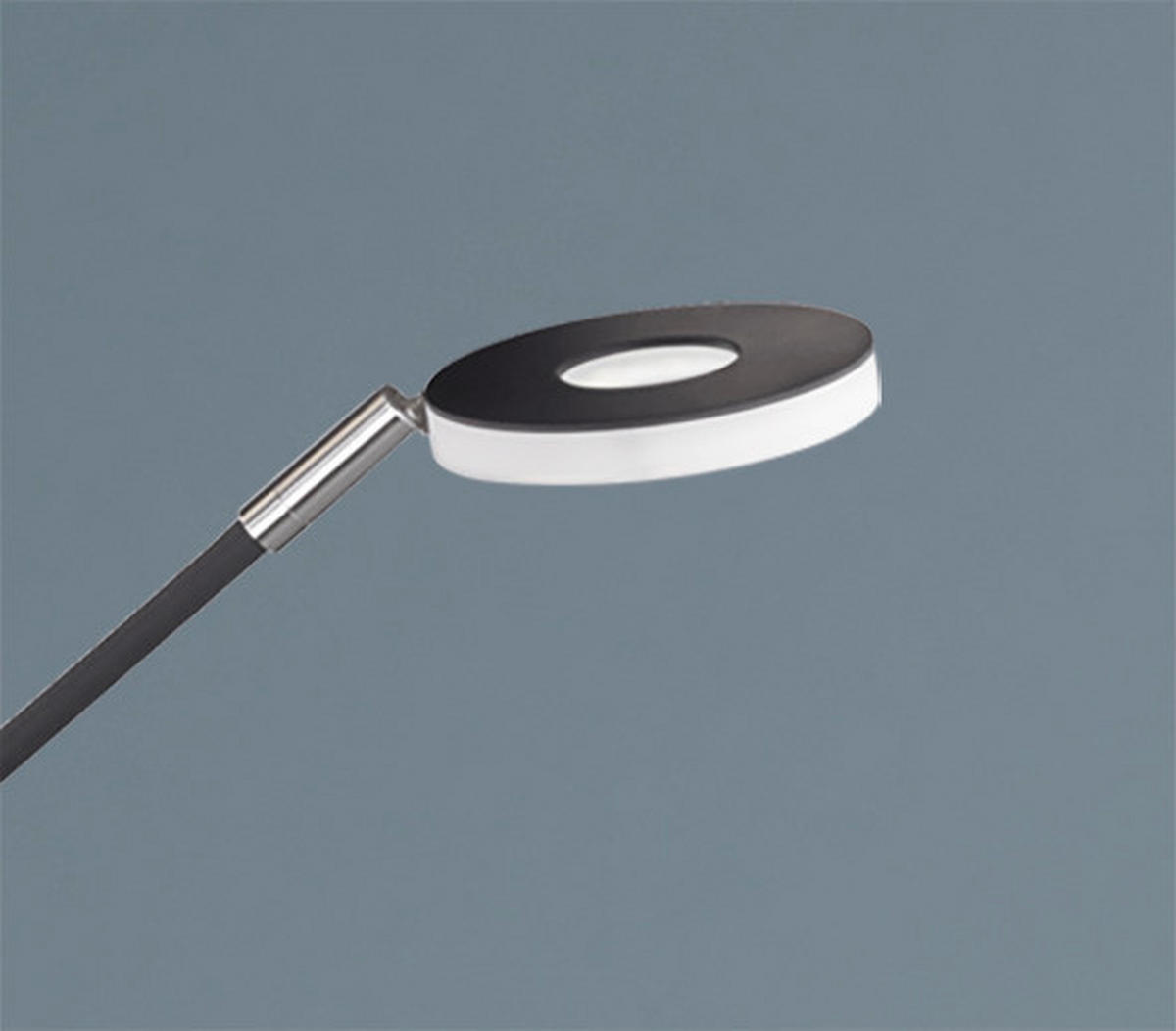 LED-STEHLEUCHTE - Schwarz, Basics, Metall (25/150cm) - Fischer & Honsel