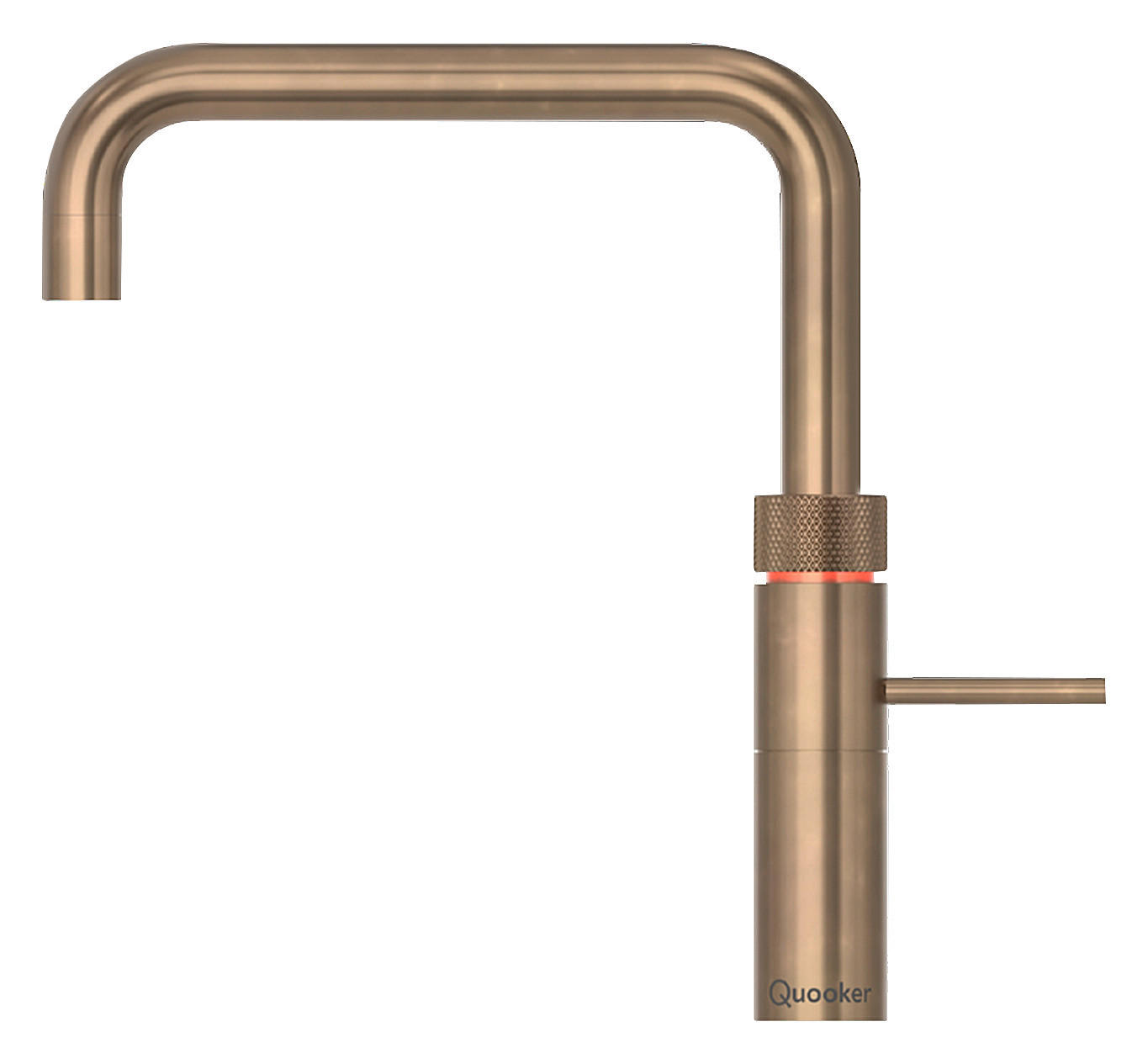 KÜCHENARMATUR Fusion Square  - Messingfarben, Basics, Metall (4/29,1/25,1cm) - Quooker