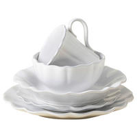 KOMBISERVICE Weiß ROSA 5-teilig 1 Personen  - Weiß, Basics, Keramik - Costa Nova