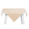 TISCHDECKE One 90/90 cm  - Sandfarben, Basics, Textil (90/90cm) - Pichler