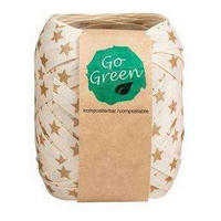 GESCHENKBAND  - Creme, KONVENTIONELL, Textil (6/8/6cm)