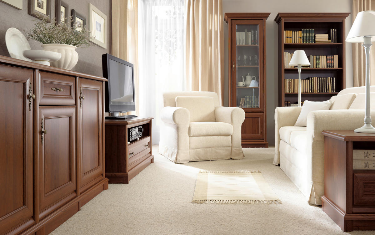 COMODĂ TV 101/54,5/54,5 cm  - bronz/castaniu, Design, metal/material pe bază de lemn (101/54,5/54,5cm) - Cantus