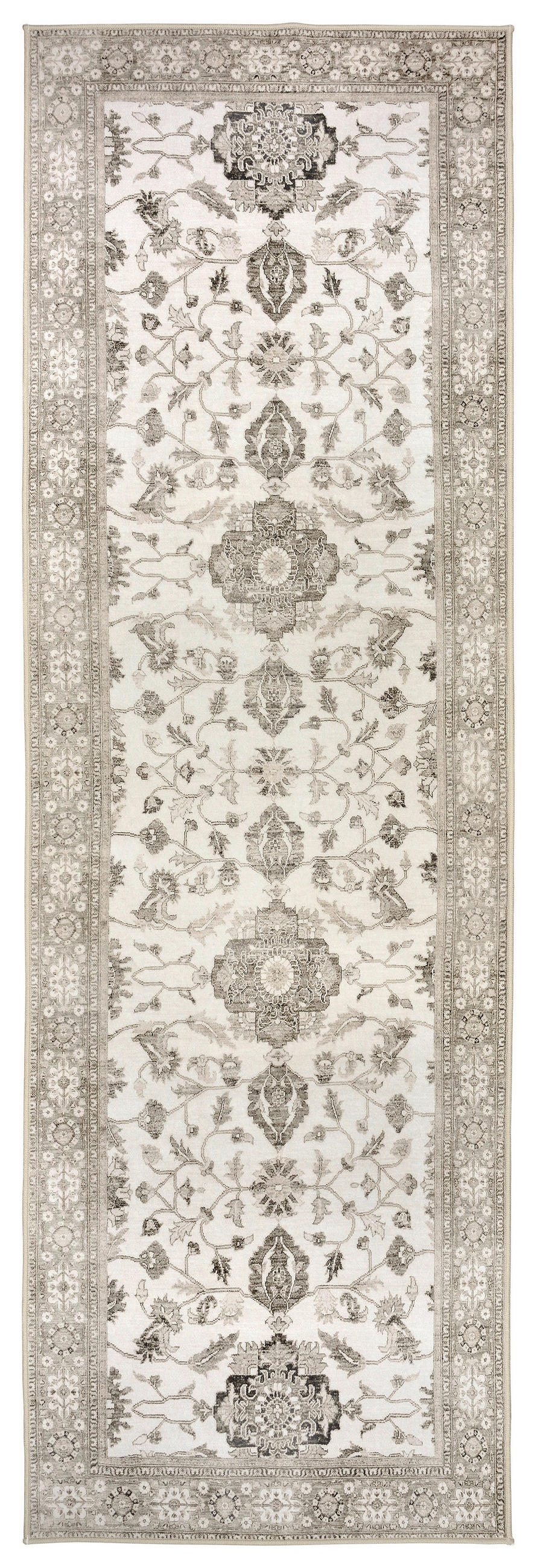 BĚHOUN, 80/250 cm, béžová, perleť - perleť/béžová, Design, textil/plast (80/250cm) - Lindorug