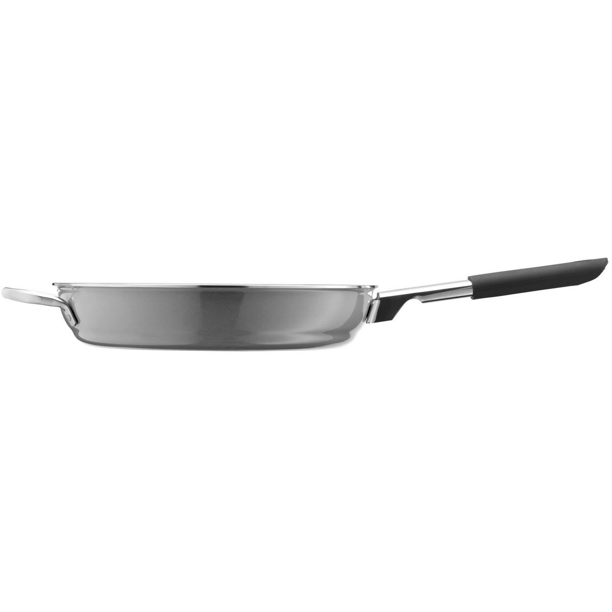 BRATPFANNE FUSIONTEC 28 cm  - Grau, Design, Kunststoff/Metall (28cm) - WMF