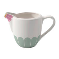 MILCHKÄNNCHEN 210 ml Fleur couleur  - Salbeigrün/Gelb, KONVENTIONELL, Keramik (13,5/8,0/9,0cm) - Villeroy & Boch