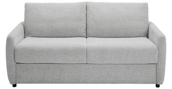 SCHLAFSOFA Chenille Grau  - Schwarz/Grau, Design, Textil (182/91/99cm) - Xora