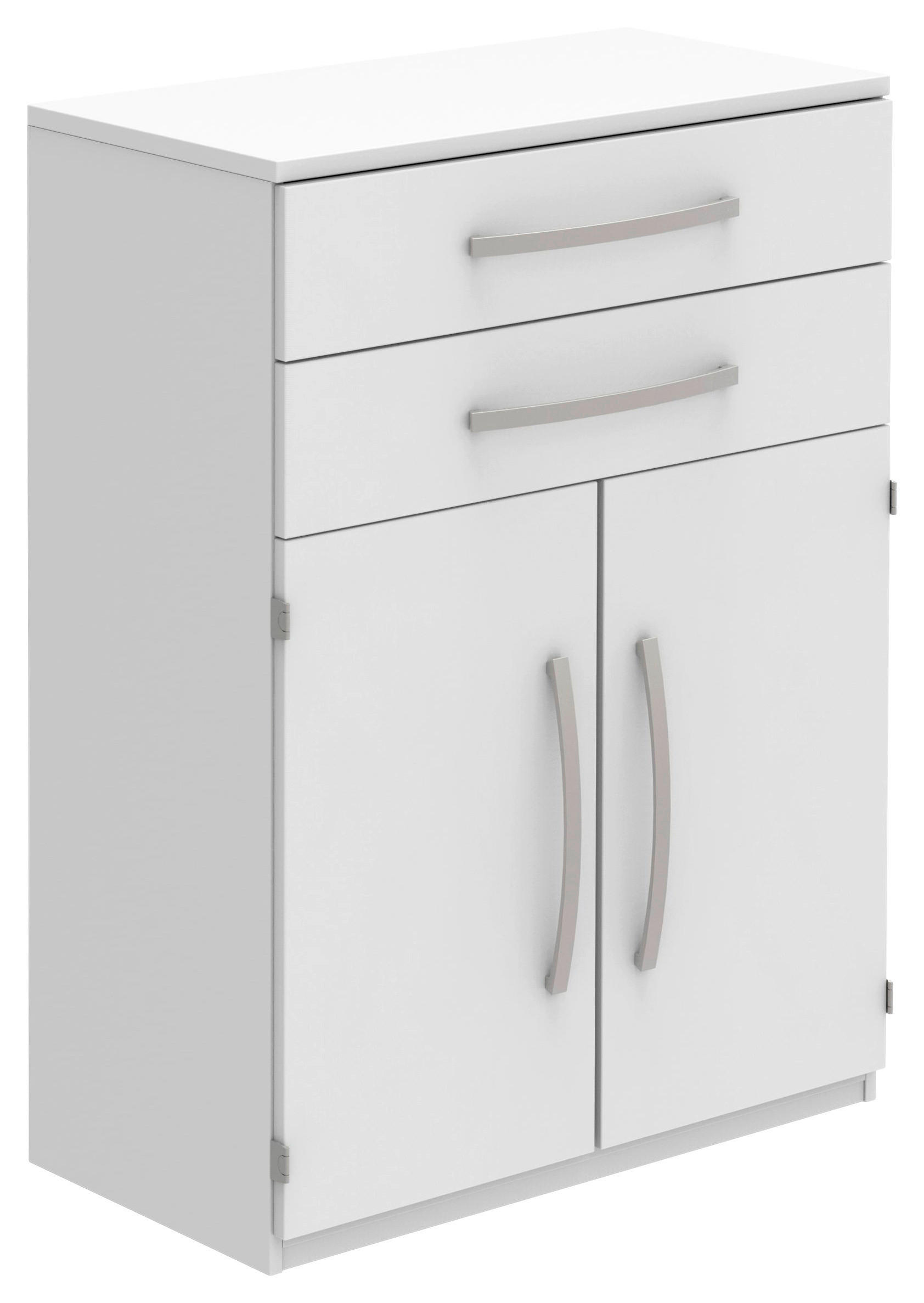 AKTENSCHRANK 80/111,7/43 cm  - Weiß, KONVENTIONELL, Holzwerkstoff (80/111,7/43cm) - Moderano
