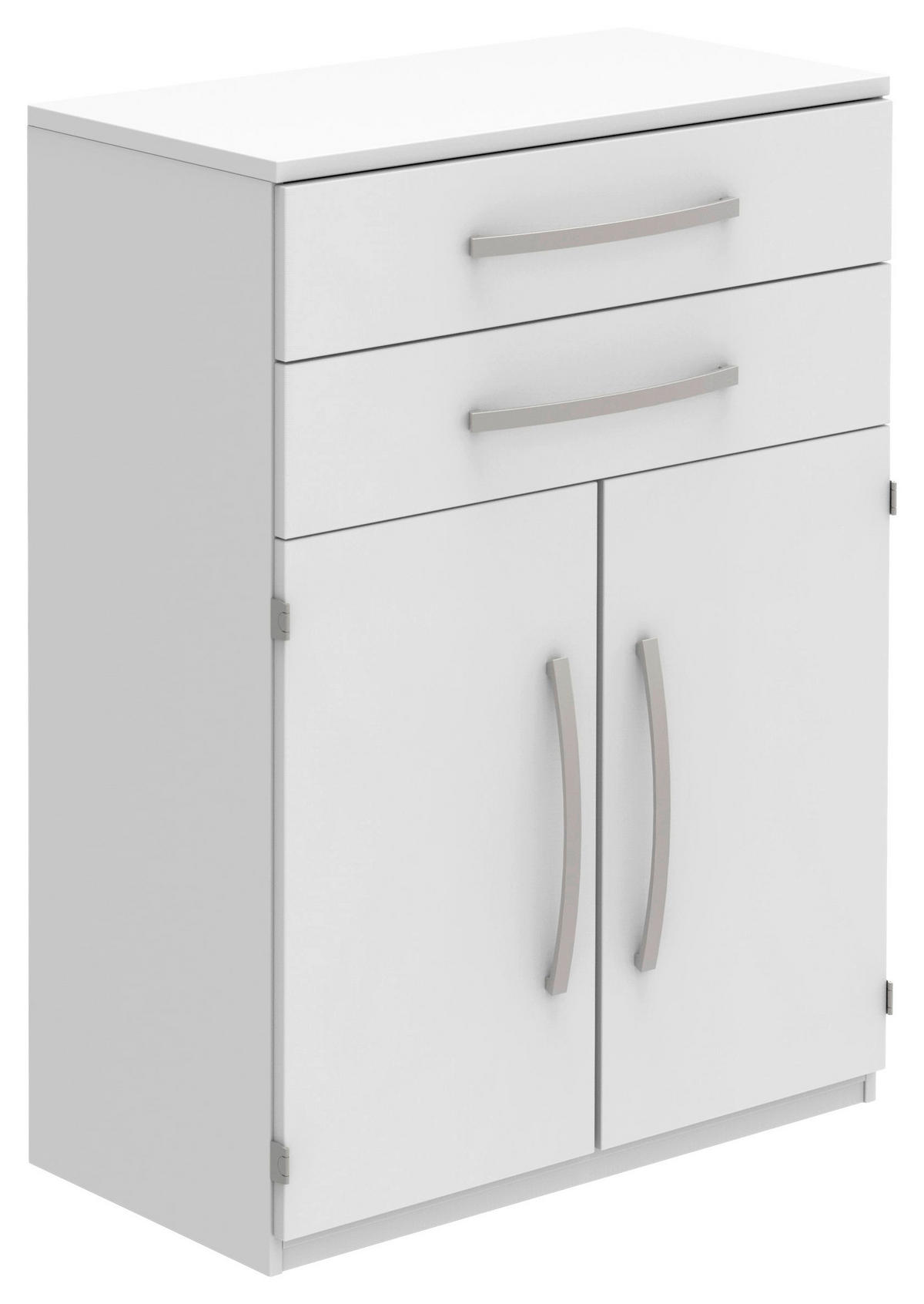 AKTENSCHRANK 80/111,7/43 cm  - Weiß, KONVENTIONELL, Holzwerkstoff (80/111,7/43cm) - Moderano