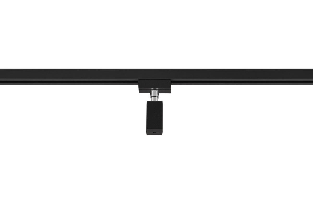 SCHIENENSYSTEM-ADAPTER Duoline {item..attr('I-DIMENSION'),[ ]}{itemattr('O-DIMENSION'),[ ]}6/10/3 cm 6/10/3 cm  - Schwarz, Basics, Kunststoff (6/10/3cm) - Trio Leuchten