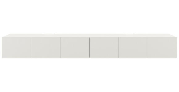 LOWBOARD  300/36,7/42 cm  Beimöbel erhältlich, umfangreiches Zubehör erhältlich, hängend, in verschiedenen Größen erhältlich  - Weiß, Design, Holzwerkstoff (300/36,7/42cm) - Hom`in