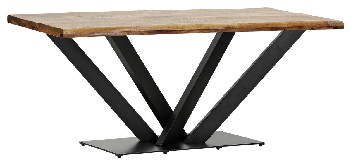 TISCHPLATTE Naturfarben   - Naturfarben, Design, Holz (180/90/5cm) - Landscape