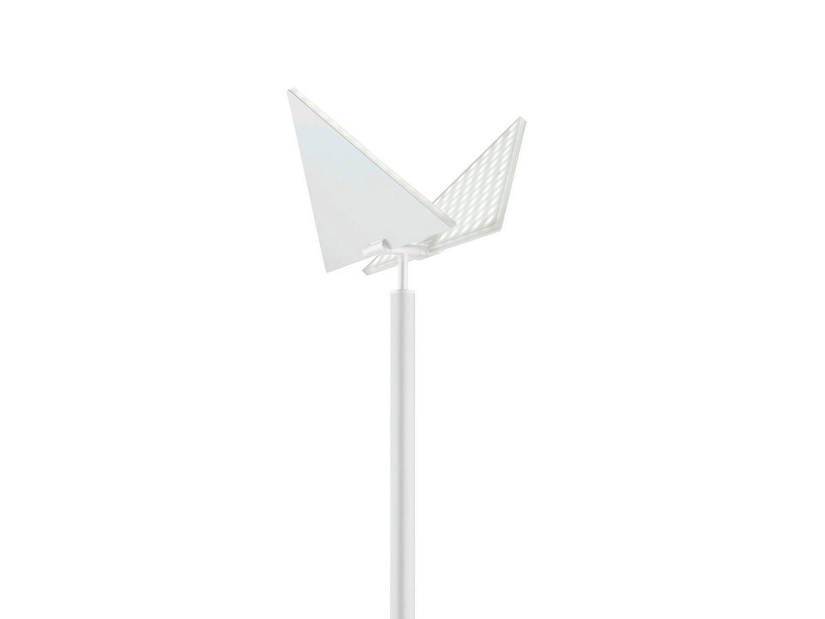 LED-STEHLEUCHTE - Weiss, Basics, Metall (185cm)