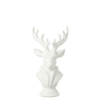 DEKOHIRSCH - Weiss, Basics, Kunststoff (20,5/14,5/38,5cm) - Ambia Home