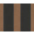 vliestapete gestreift 10,05 m - Schwarz/Bronzefarben, Basics, Textil (53/1005cm)