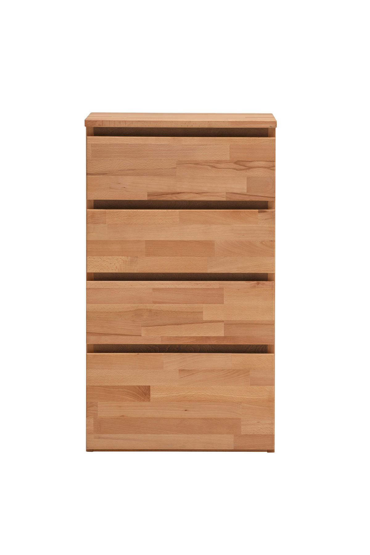 KOMMODE , 50/88/39 cm, 4 Schublade(n)  - Kernbuche, Natur, Holz (50/88/39cm) - Linea Natura