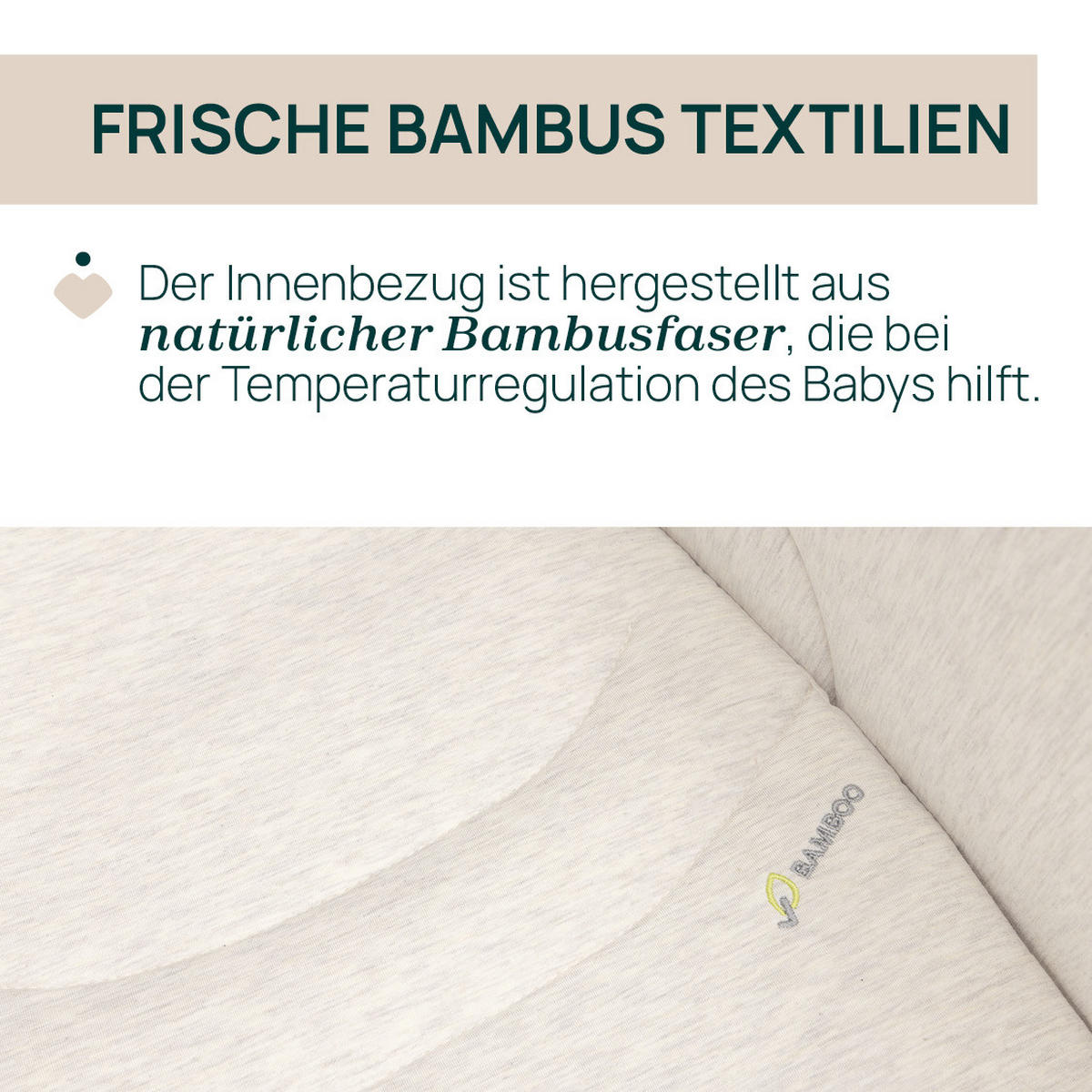 LIEGEWANNE - Grau, Basics, Textil (43/64/83cm) - Chicco