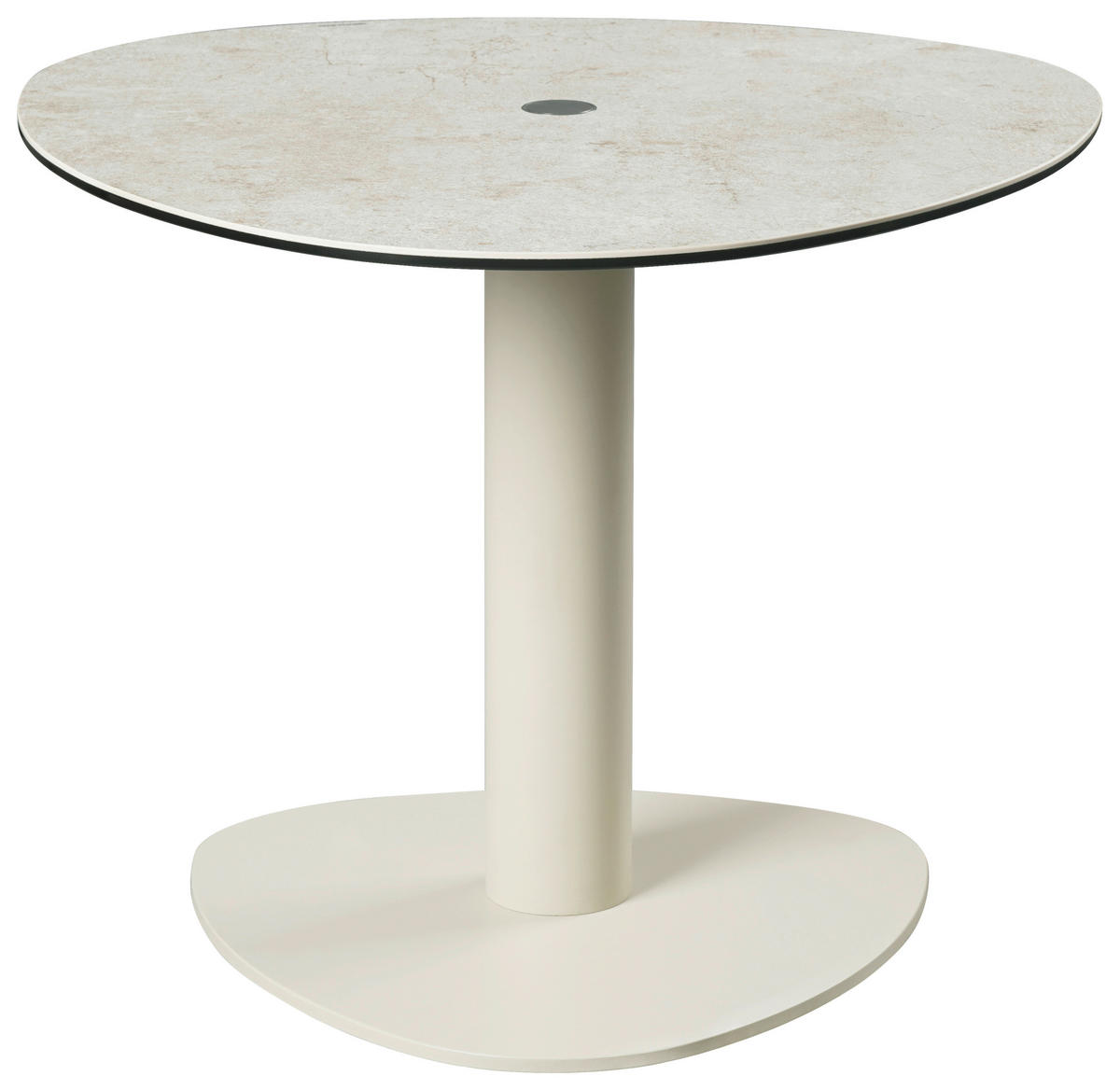 KONFERENČNÝ STOLÍK, sivá, taupe, kov, sklo, keramika, 58/58/46-64 cm - sivá/taupe, Design, kov/sklo (58/58/46-64cm) - Emilio Belluti