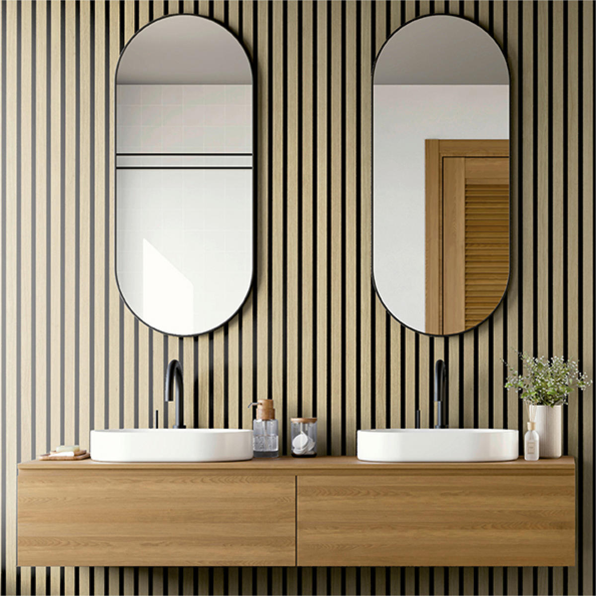 AKUSTIKPANEEL Economico Eichefarben {item.attr('912-5560),[ ]}240/38/1,65 cm  - Eichefarben, Basics, Holzwerkstoff/Kunststoff (240/38/1,65cm)