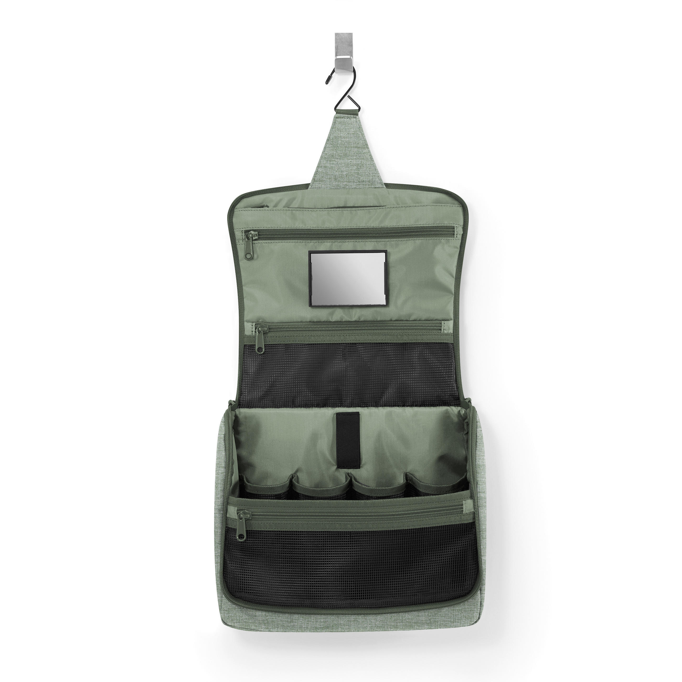 KOSMETIKTASCHE  - Jadegrün, Basics, Textil (28/23/10cm) - Reisenthel