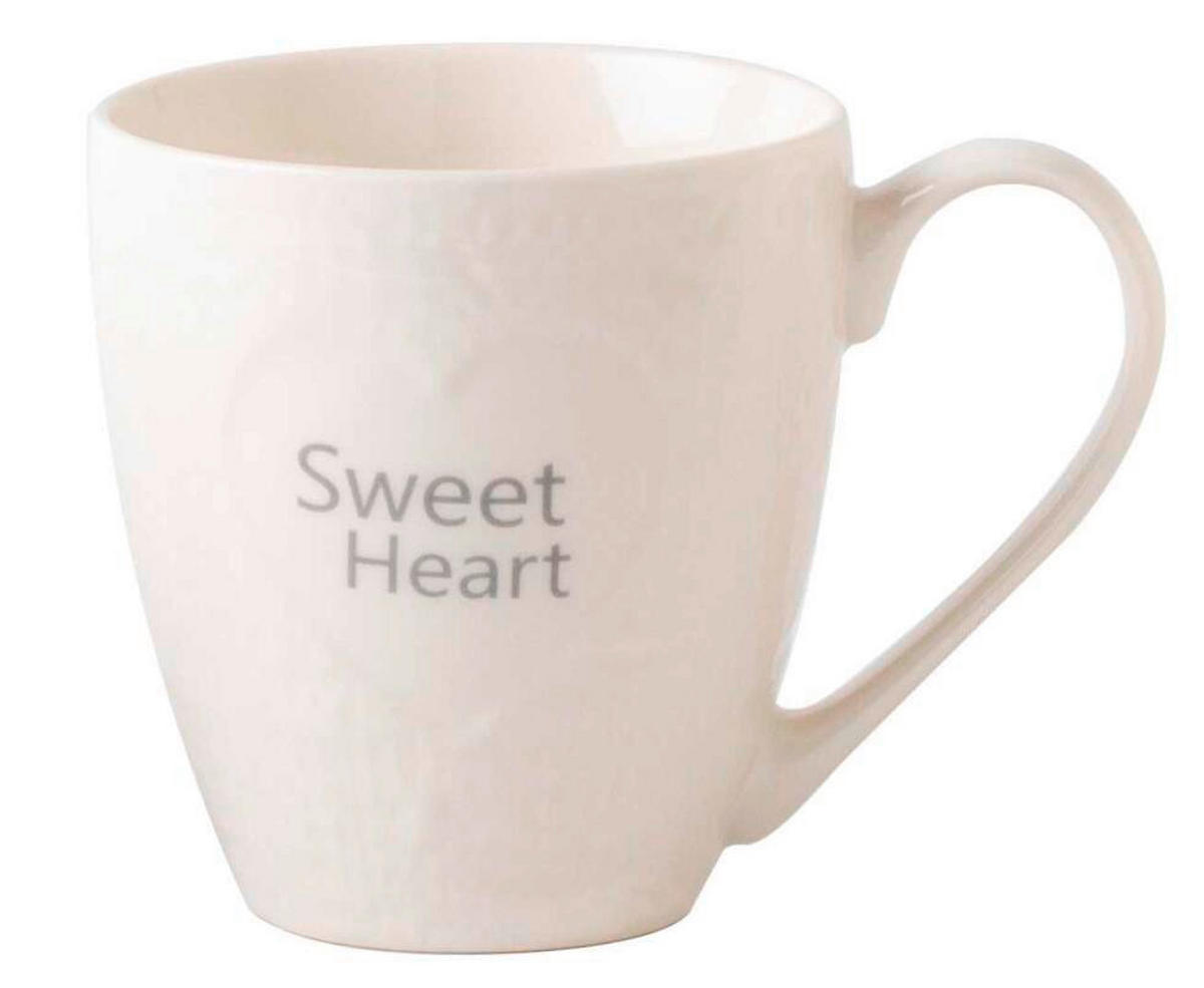 CANĂ PENTRU CAFEA 530 ml  - alb, Trend, ceramică (10,3/11,3cm) - Landscape