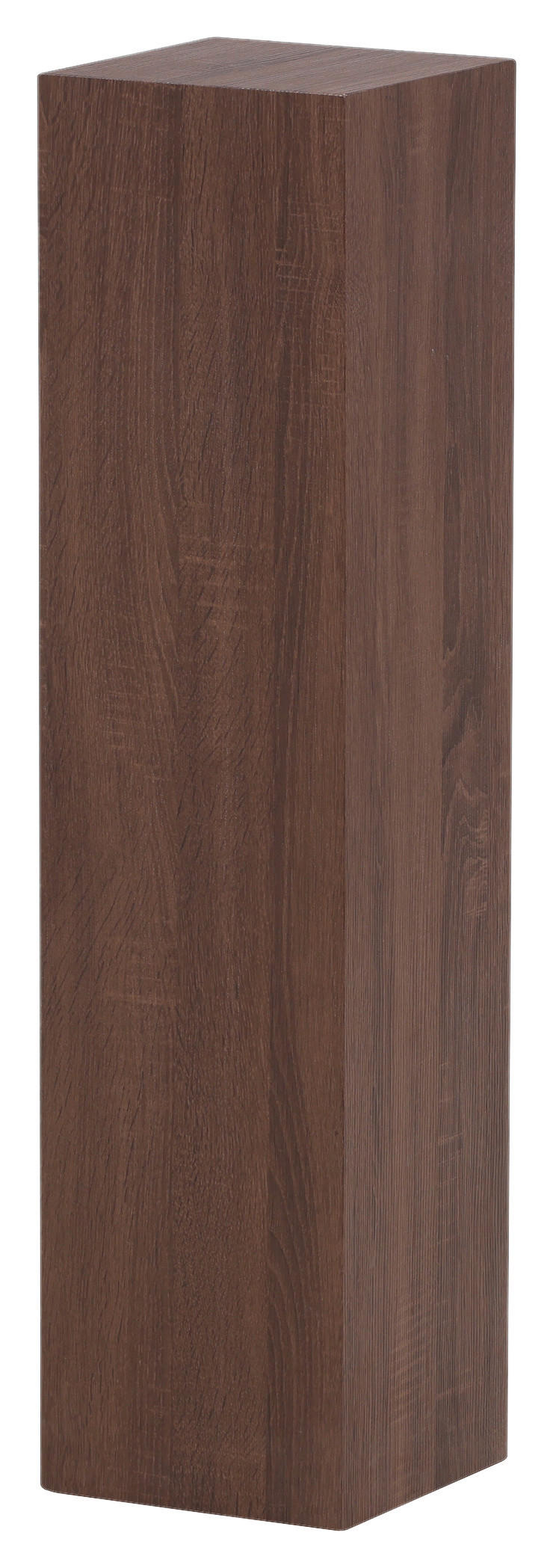 BEISTELLTISCH 23/23/95 cm furniert Braun quadratisch  - Braun, Design, Holz (23/23/95cm) - Livetastic