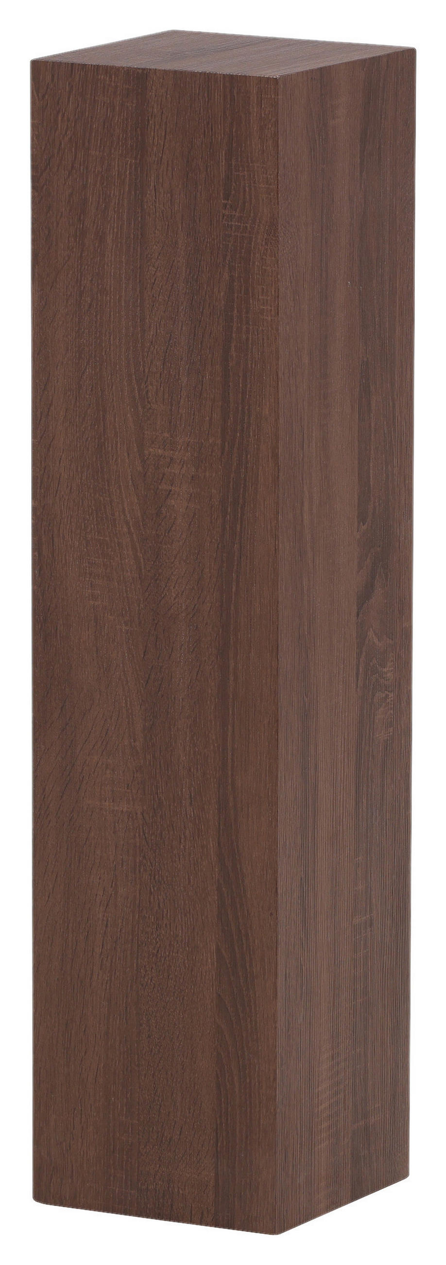 BEISTELLTISCH in Holz 23/23/95 cm  - Braun, Design, Holz (23/23/95cm) - Livetastic