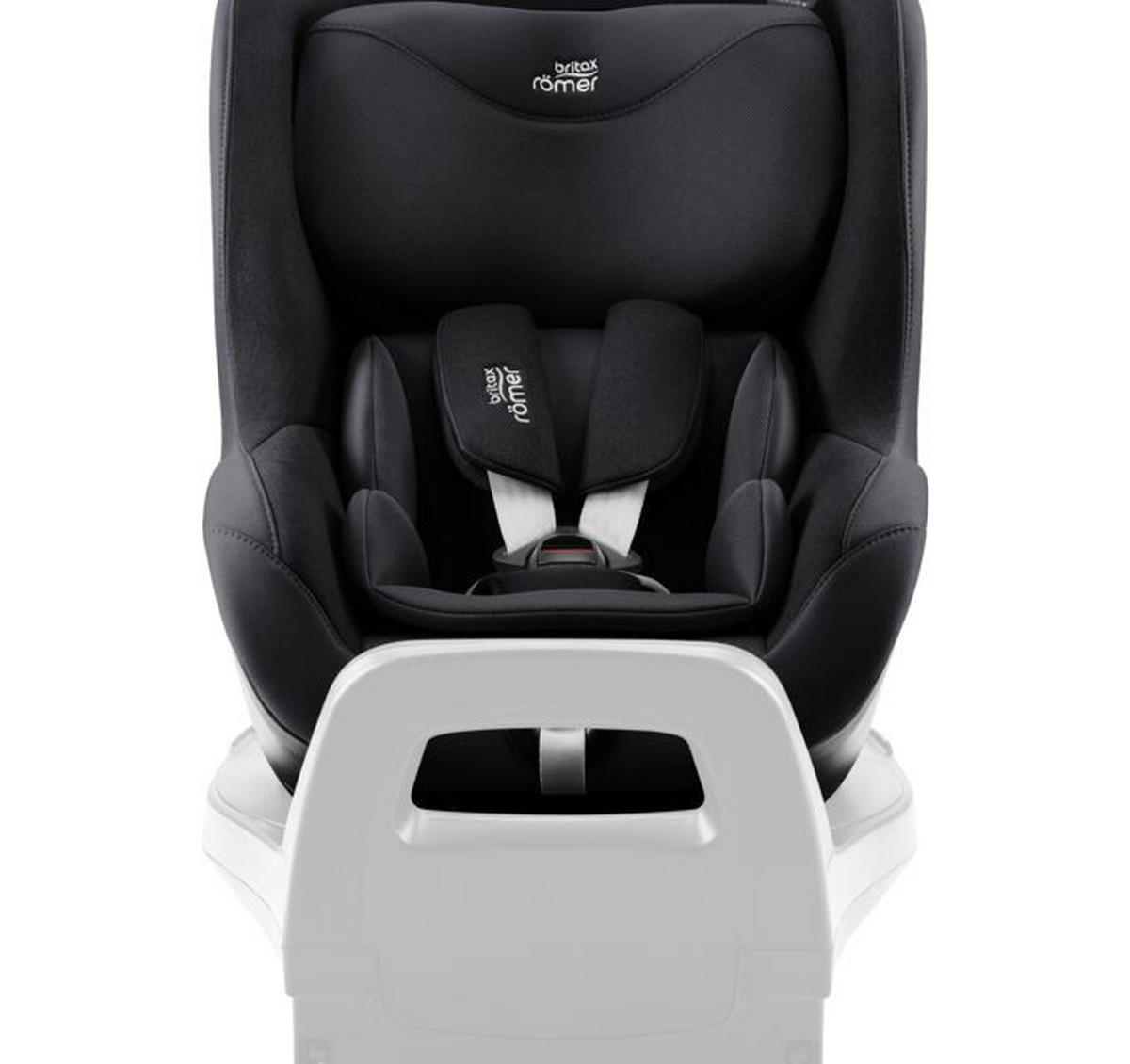 REBOARDER-KINDERSITZ Dualfix 5Z  - Schwarz, Basics, Kunststoff/Textil (44/48cm) - Britax Römer