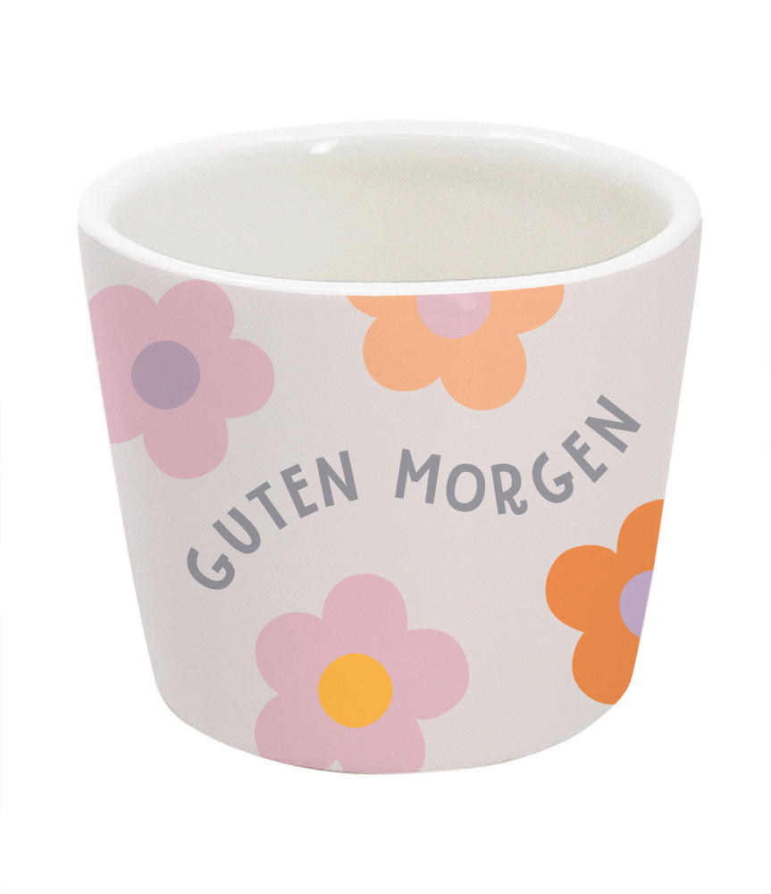 EIERBECHER Keramik Porzellan  - Multicolor, Basics, Keramik (5/4cm)