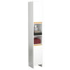 HOCHSCHRANK 30/189/30 cm  - Honigeiche/Weiss, Modern, Holzwerkstoff (30/189/30cm) - MID.YOU