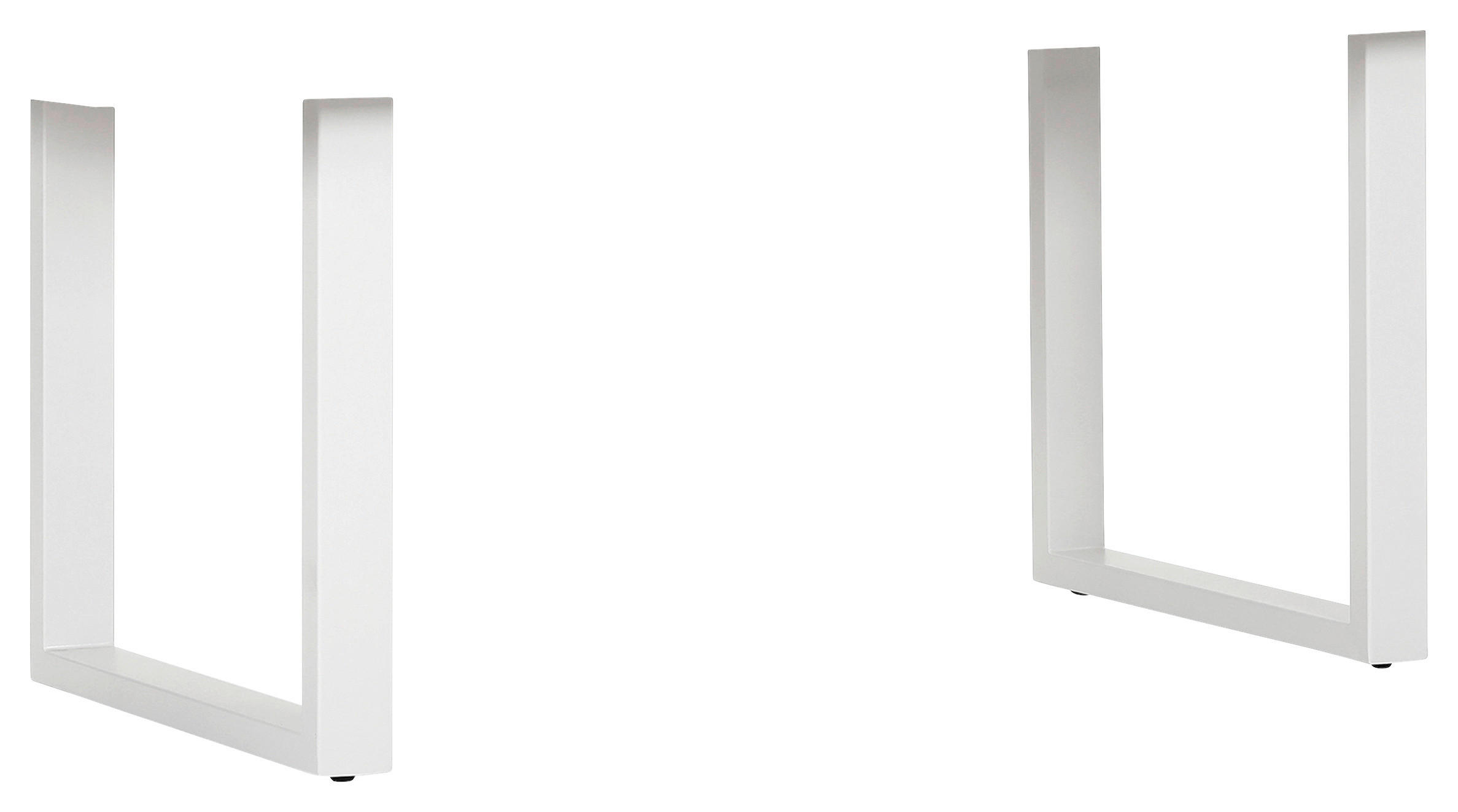 TISCHGESTELL Weiß   - Weiß, Design, Metall (70/8/73cm) - Landscape