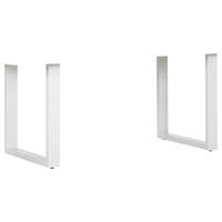 TISCHGESTELL Weiß   - Weiß, Design, Metall (70/8/73cm) - Landscape