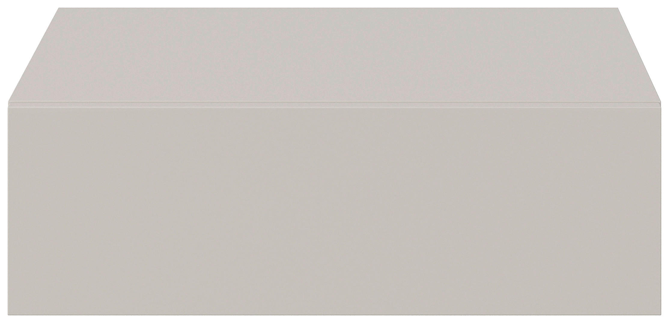 NACHTSCHRANK 50/16/40 cm  - Kaschmir/Beige, Design, Holzwerkstoff (50/16/40cm) - Hom`in