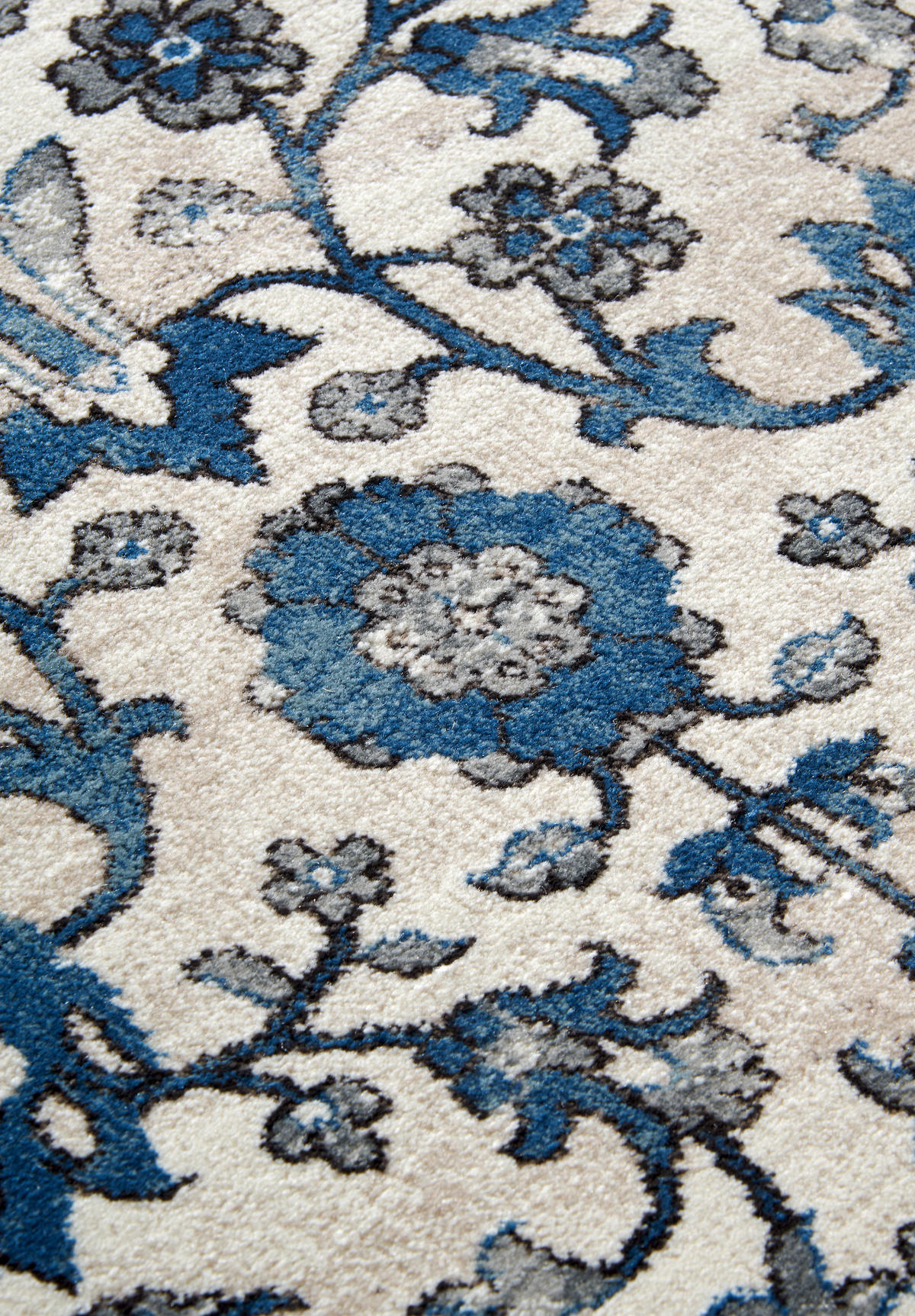 FLACHWEBETEPPICH 200/280 cm Kollektion 1869 Blau, Creme  - Blau/Creme, Design, Kunststoff/Textil (200/280cm) - Villeroy & Boch
