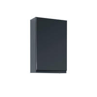 HÄNGESCHRANK 40/64/20 cm  - Graphitfarben/Grau, Design, Holzwerkstoff (40/64/20cm) - Held