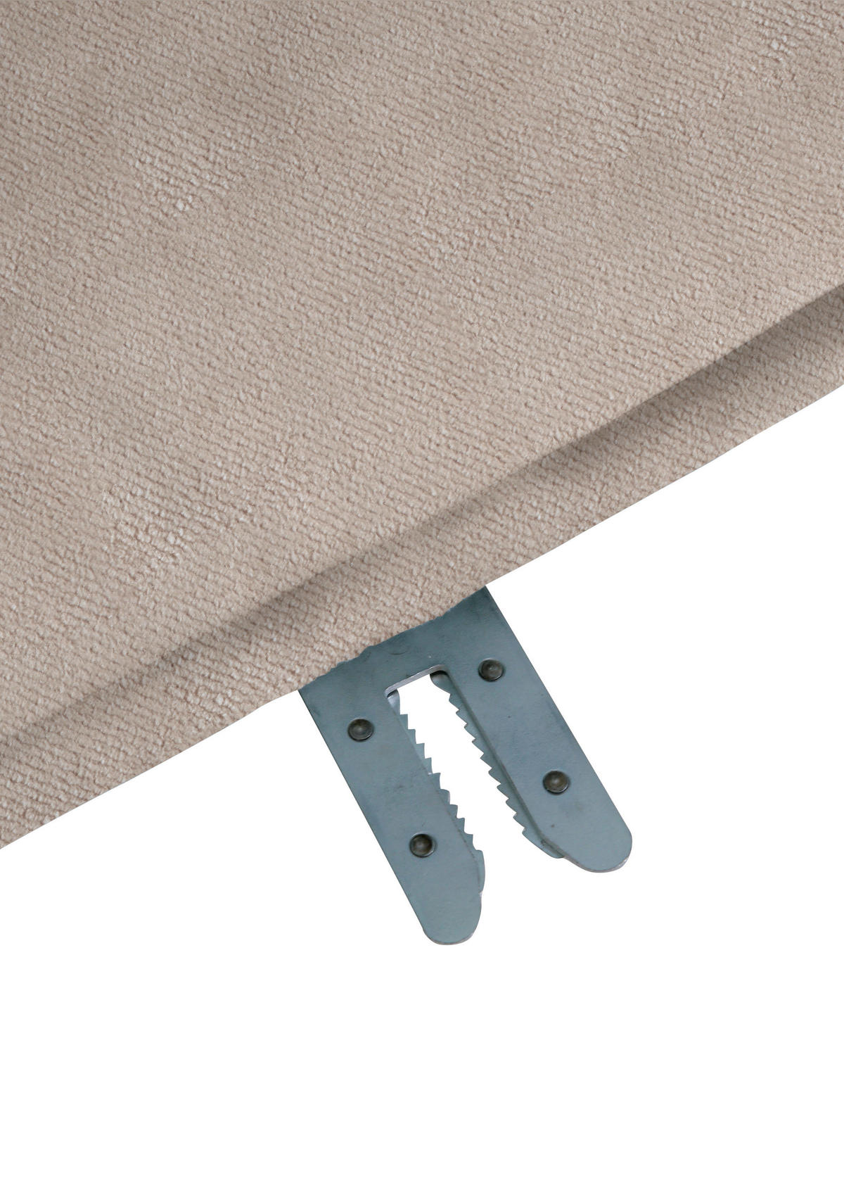 SOFAELEMENT in Flachgewebe Beige  - Beige/Schwarz, KONVENTIONELL, Kunststoff/Textil (125/66/155cm) - Carryhome