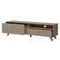 LOWBOARD melaminharzbeschichtet Grau - Eichefarben/Grau, Design, Holz (187/50/45cm) - Linea Natura LOWBOARD melaminharzbeschichtet Grau - Eichefarben/Grau, Design, Holz (187/50/45cm) - Linea Natura