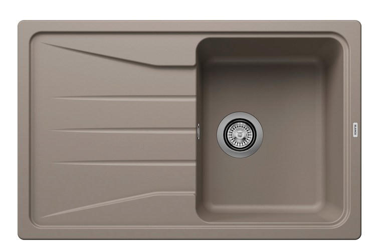 SPÜLE 519669  - Braun, Basics, Stein (78cm) - Blanco