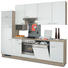 KÜCHENBLOCK - Eichefarben/Weiß, Design, Holzwerkstoff (280cm) - Xora KÜCHENBLOCK - Eichefarben/Weiß, Design, Holzwerkstoff (280cm) - Xora