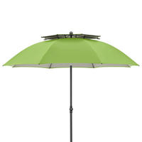 NAPERNYŐ  200/238 cm  - világoszöld/antracit, Konventionell, textil/fém (200/238cm)