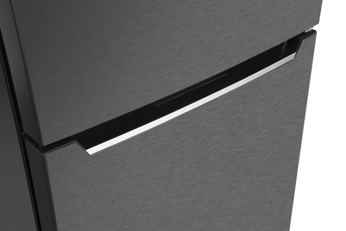 KÜHL-GEFRIER-KOMBINATION KGCL387150S  - Schwarz, Basics, Metall (54/176,0/55,0cm) - Amica