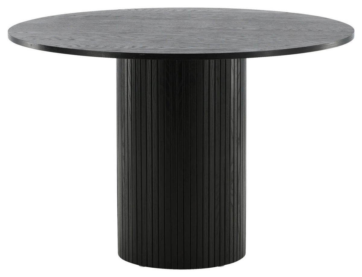ESSTISCH in Holzwerkstoff 110/110/75 cm  - Schwarz, Design, Holzwerkstoff (110/110/75cm) - Livetastic