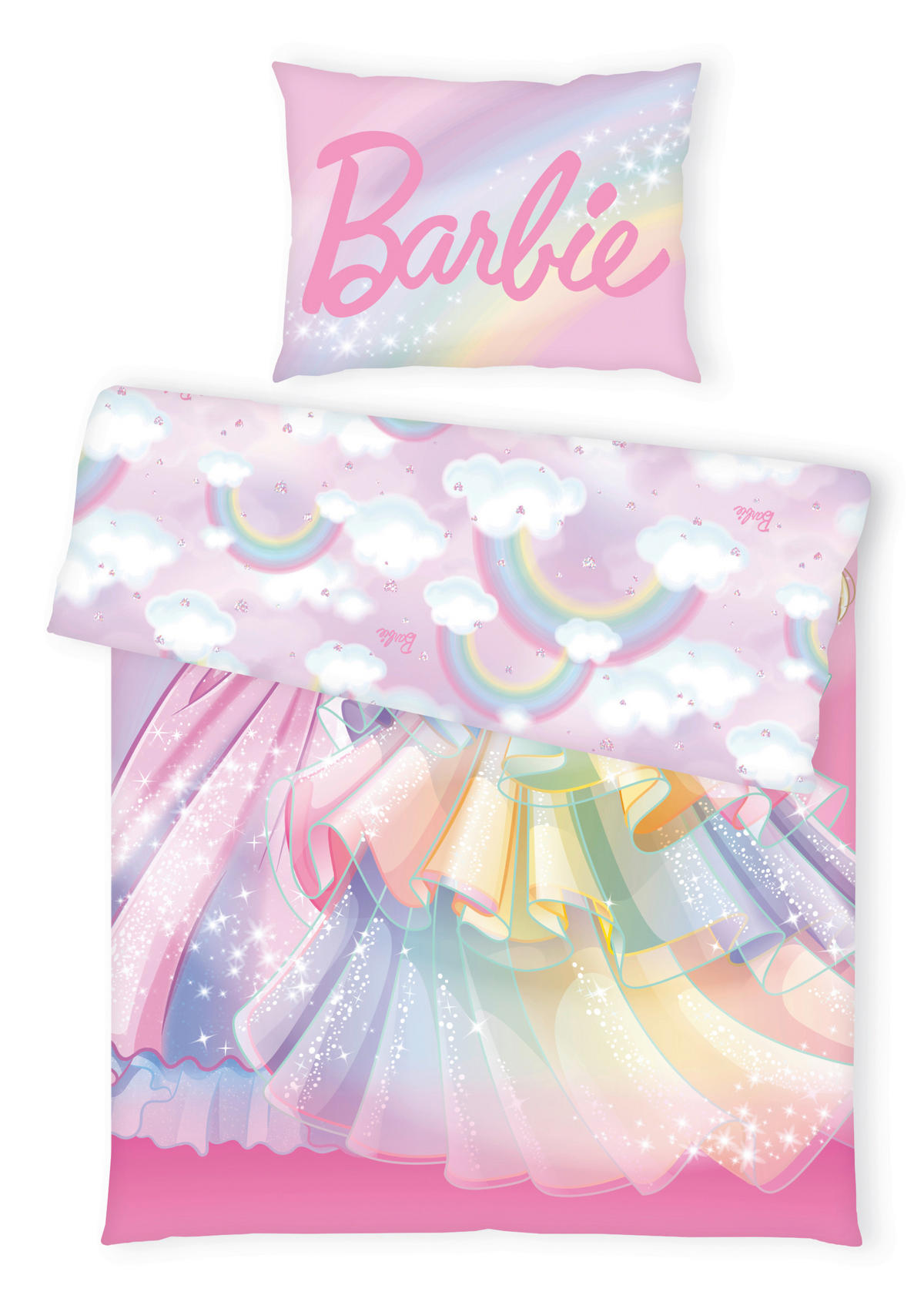 DJEČJA POSTELJINA 140/200 cm  Barbie  - Konvencionalno, tekstil (140/200cm) - Barbie