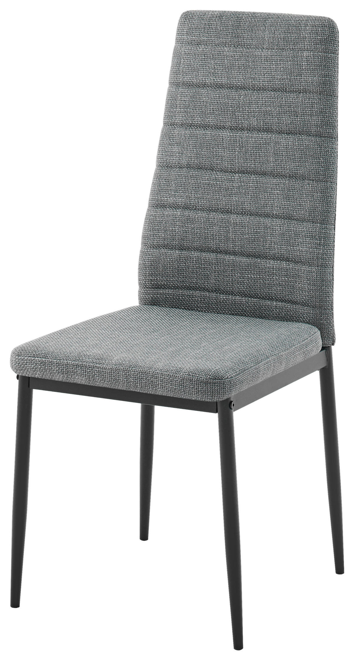 SZÉK fém, textil szürke  - fekete/szürke, Design, textil/fém (41/98/52cm) - Ti'me