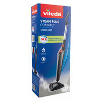 VILEDA STEAM PLUS ÅNGMOPP - röd/svart, plast (14.7/126/25.6cm) - Best Price