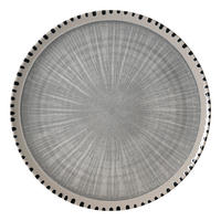 KLUBOVÝ TANIER Natura  - sivá, Basics, keramika (32/32/2,5cm) - Ritzenhoff Breker