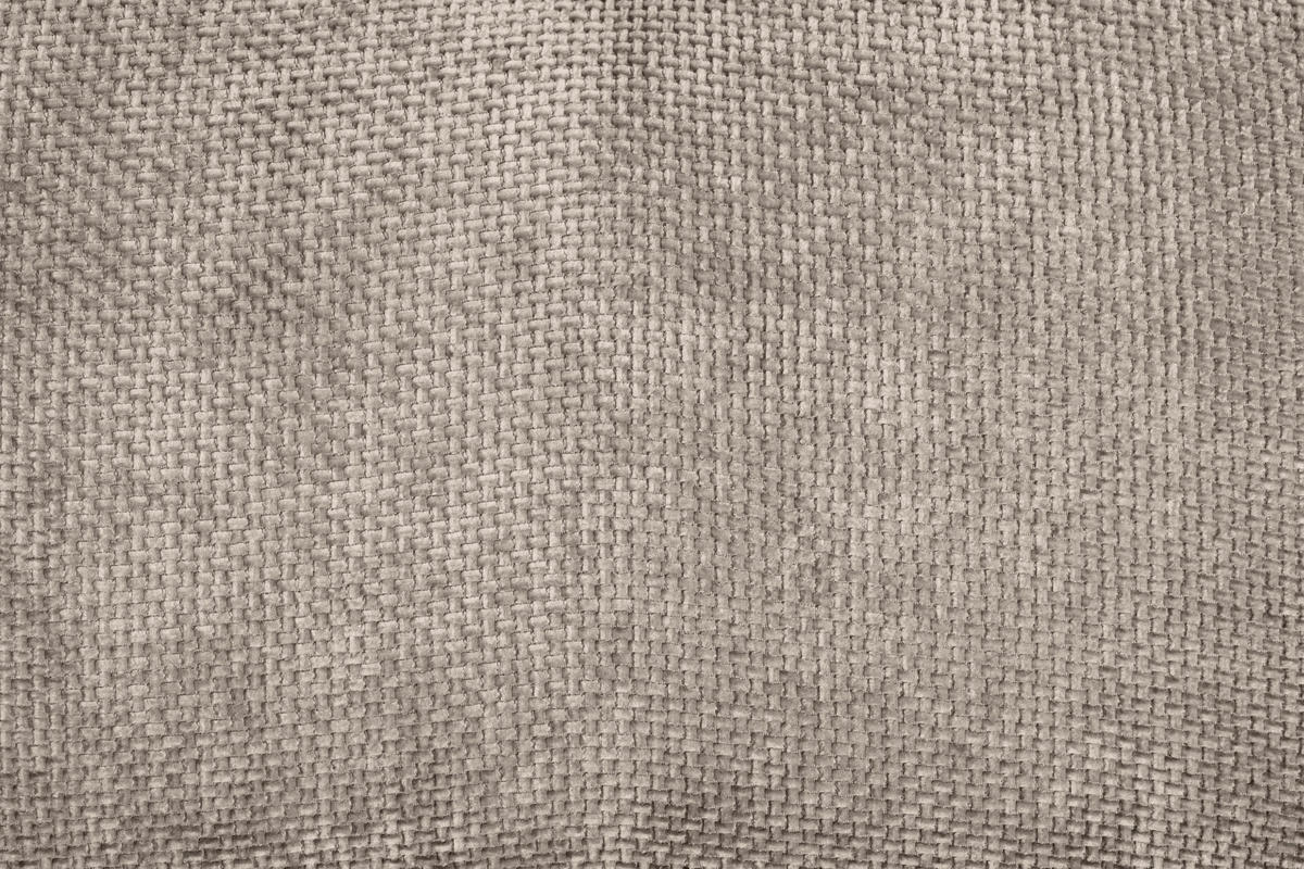 WOHNLANDSCHAFT Beige Struktur  - Beige/Schwarz, KONVENTIONELL, Textil/Metall (188/357/253cm) - Carryhome