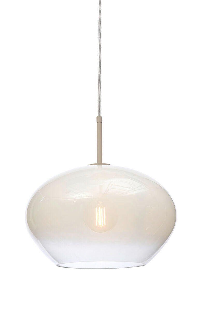 ZÁVESNÉ SVIETIDLO, 35/23 cm  - biela, Trend, sklo (35/23cm) - It's about Romi