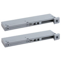 TÜRDÄMPFER   - Grau, Design, Kunststoff (17,5/4,7/1cm) - Hom`in