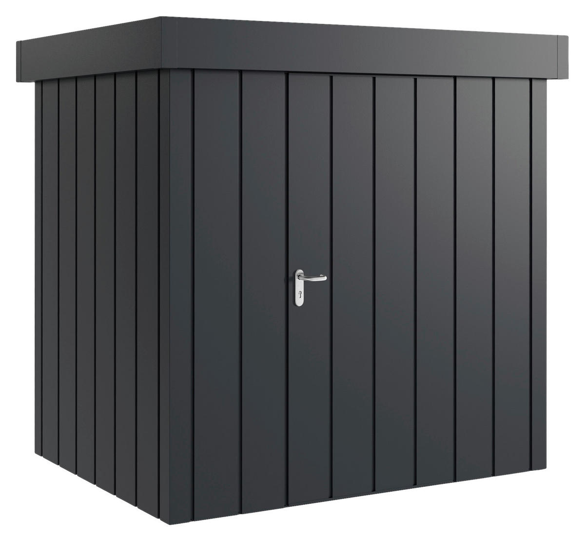 GERÄTEHAUS 229/220/181 cm  - Anthrazit, Basics, Metall (229/220/181cm)